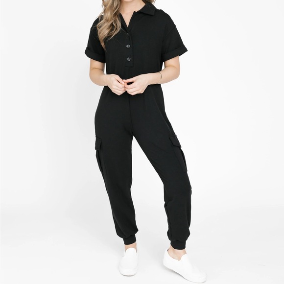 Smash + Tess - Lennex Cargo Romper - 2XS - Picture 2 of 4